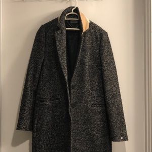 Tommy Hilfiger Tweed Top Coat